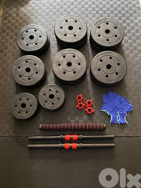 adjustable  dumbells 0