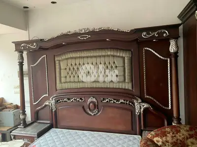 أوضة نوم مصرية فخمة خشب زان