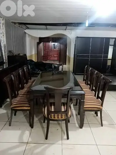 أوضة سفرة خشب زان ولاتي