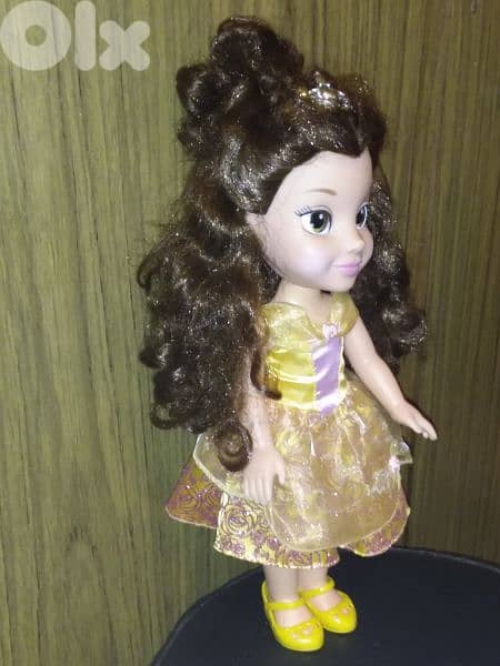 PRINCESS BELLE ANIMATOR DISNEY BEAUTY&THE BEAST+Crown+Shoes great doll 1