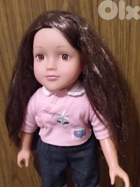 UNEEDA AMERICAN GIRL 47 Cm from BOBAB great large weared doll=23$ 3