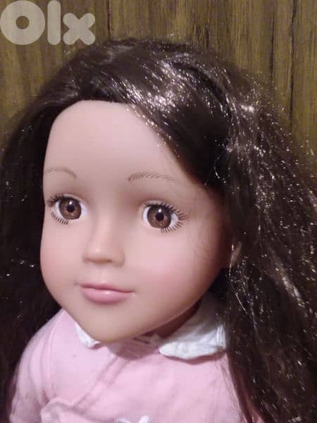 UNEEDA AMERICAN GIRL 47 Cm from BOBAB great large weared doll=23$ 4