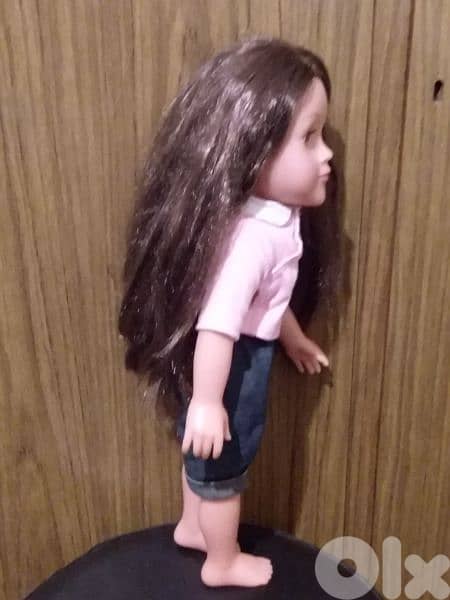 UNEEDA AMERICAN GIRL 47 Cm from BOBAB great large weared doll=23$ 5