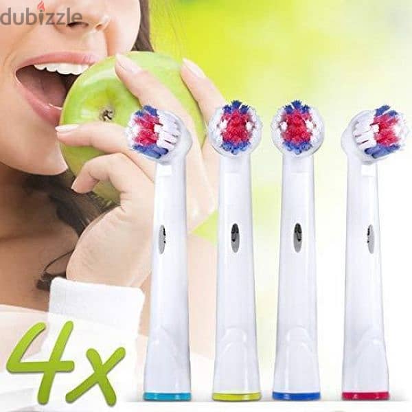 Alternative for Oral B replacement brushes (set of 4) 1