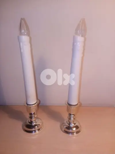 decorative led candles on 2AA batteries