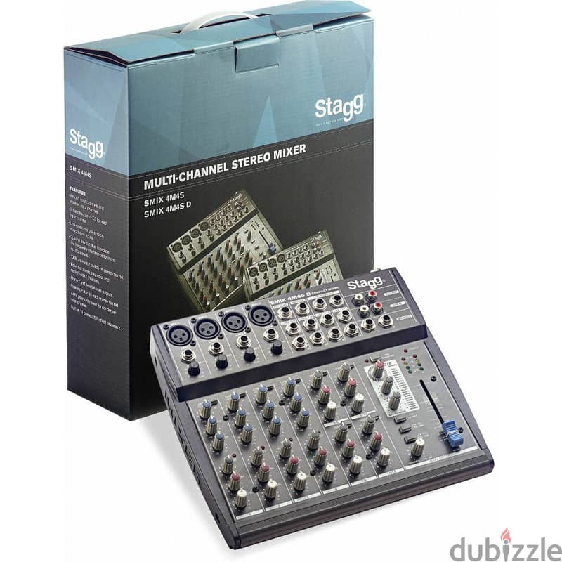 Stagg Multi-Channel Stereo Mixer 1