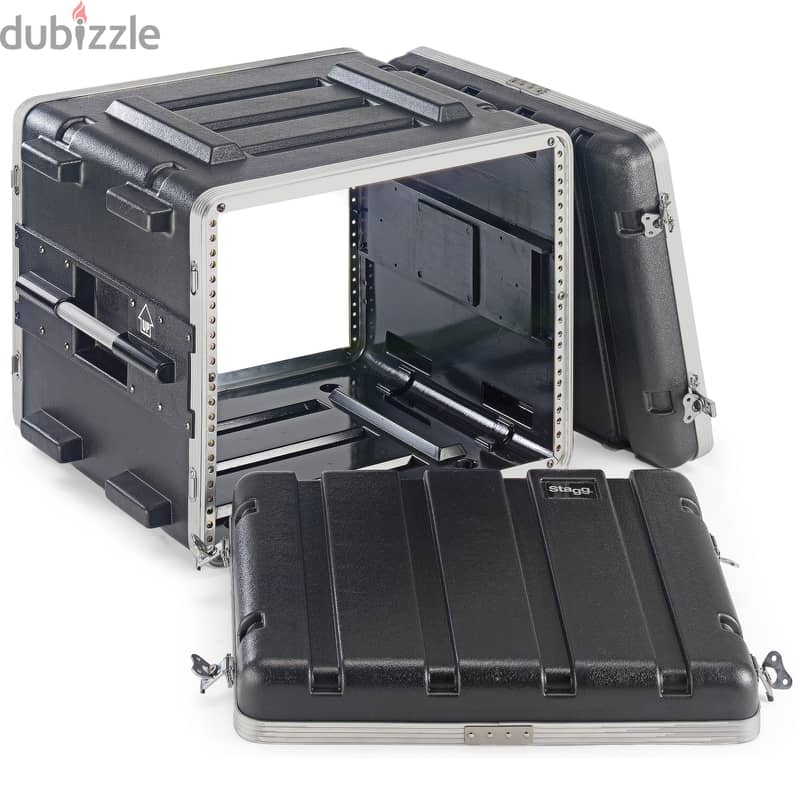 Stagg ABS-8U ABS Rack Case - 8 Units 1