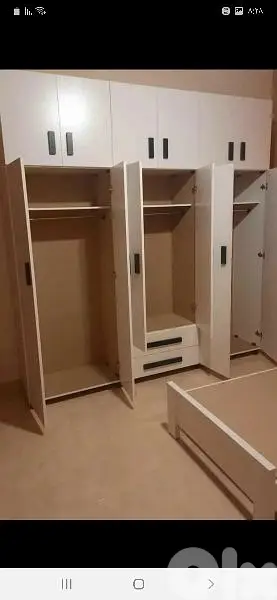 خزانة ست درف طابقين 240 سم
