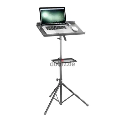 Stagg COS 10 BK Computer Stand with Extra Table