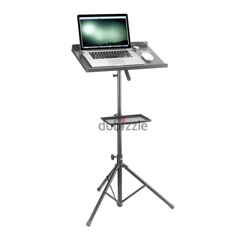 Stagg COS 10 BK Computer Stand with Extra Table 0