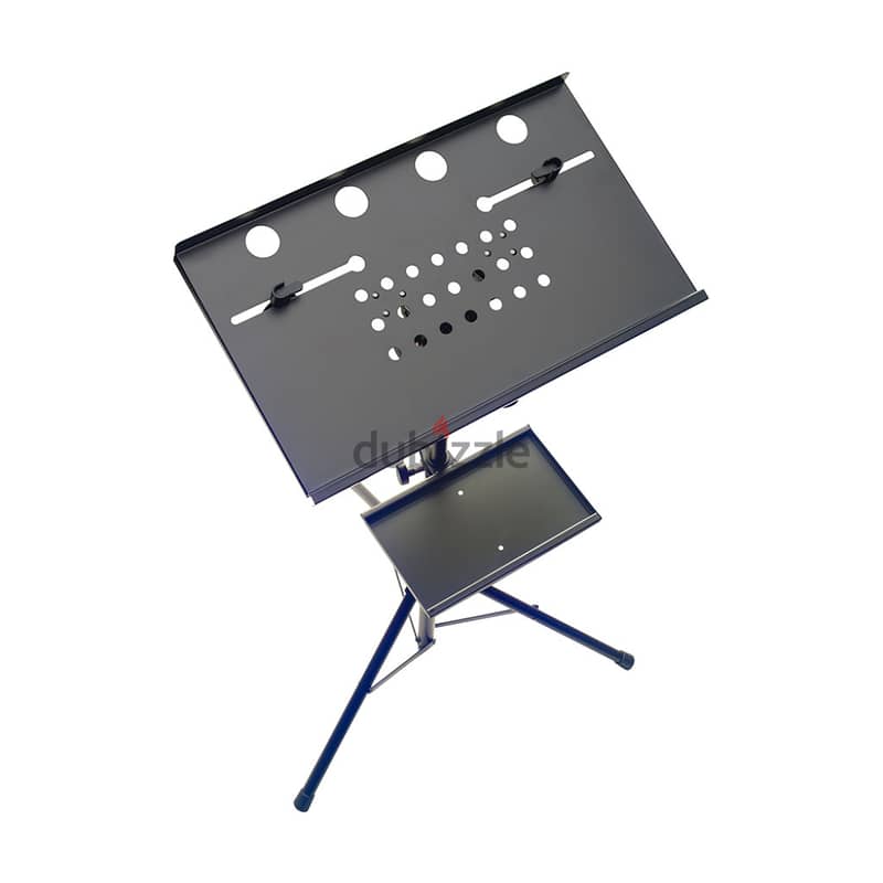 Stagg COS 10 BK Computer Stand with Extra Table 1