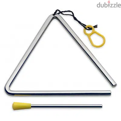 Stagg Triangle with Beater of Length 6 inch