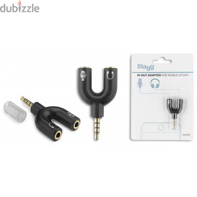 Stagg In/Out Audio Splitter Adapter