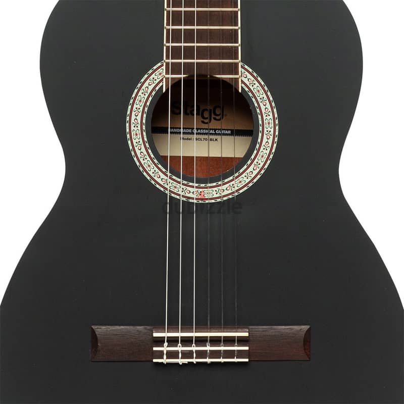 Stagg Classical Acoustic Guitar - Black 2
