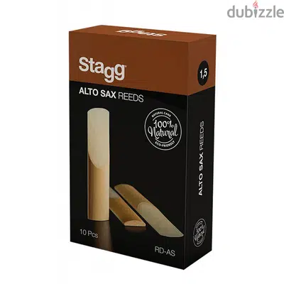 Stagg Saxophone Reeds, Thickness of 1.5mm