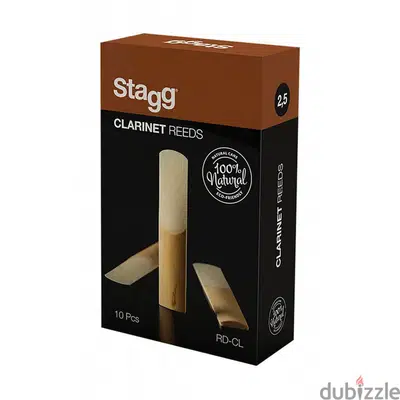 Stagg Clarinet Reeds, Thickness of 2.5mm