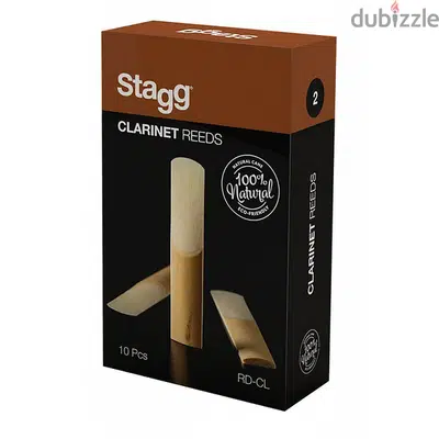 Stagg Clarinet Reeds, Thickness of 2mm