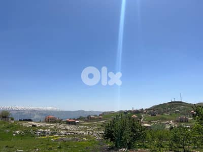 1430 m2 land + mountain view for sale in Laqlouq ارض للبيع في اللقلوق