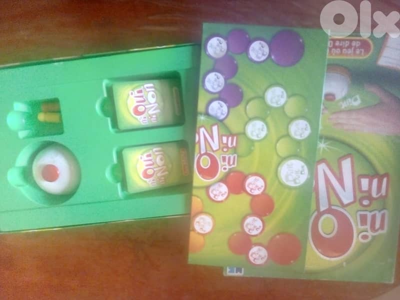 ni Oui ni Non French Quiz Family board Game 1