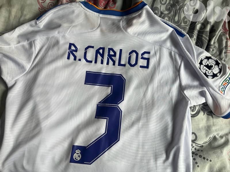real madrid r carlos 2021/2022 home special edition adidas kit 4