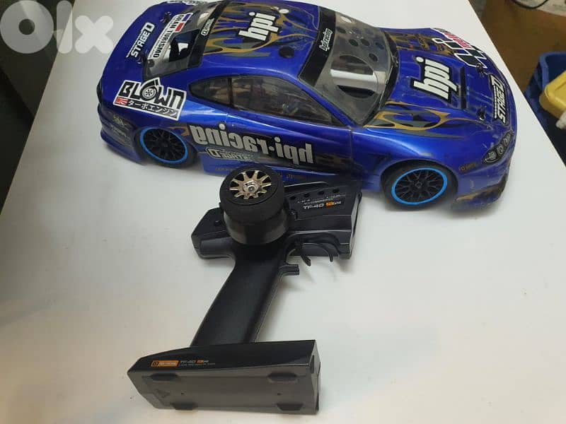 HPI RS4 electric with HPI radio 2