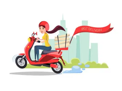 Delivery and taxi driver