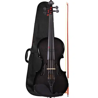 Stagg Violin for live VN-4/4 Black