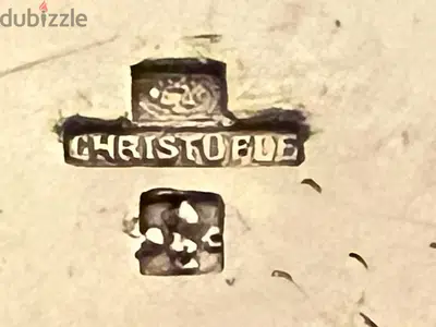 Christofle Silver Ashtrays & Cigarets Holder