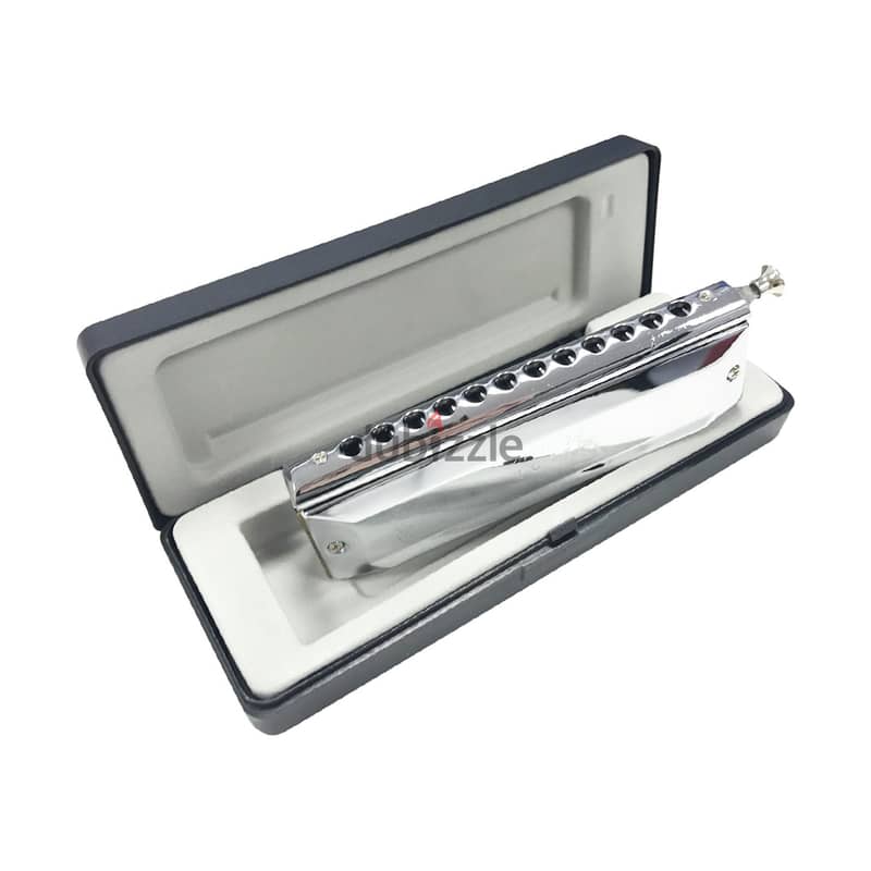Stagg Slide Chromatic Harmonica in C major 1