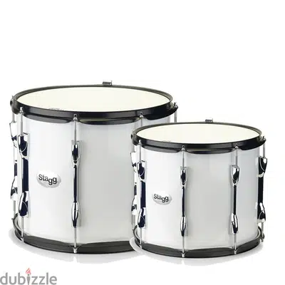 Stagg Bass and Tenor Marching Drums
