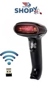 USB Wireless Barcode Scanner 1D and 2D 0