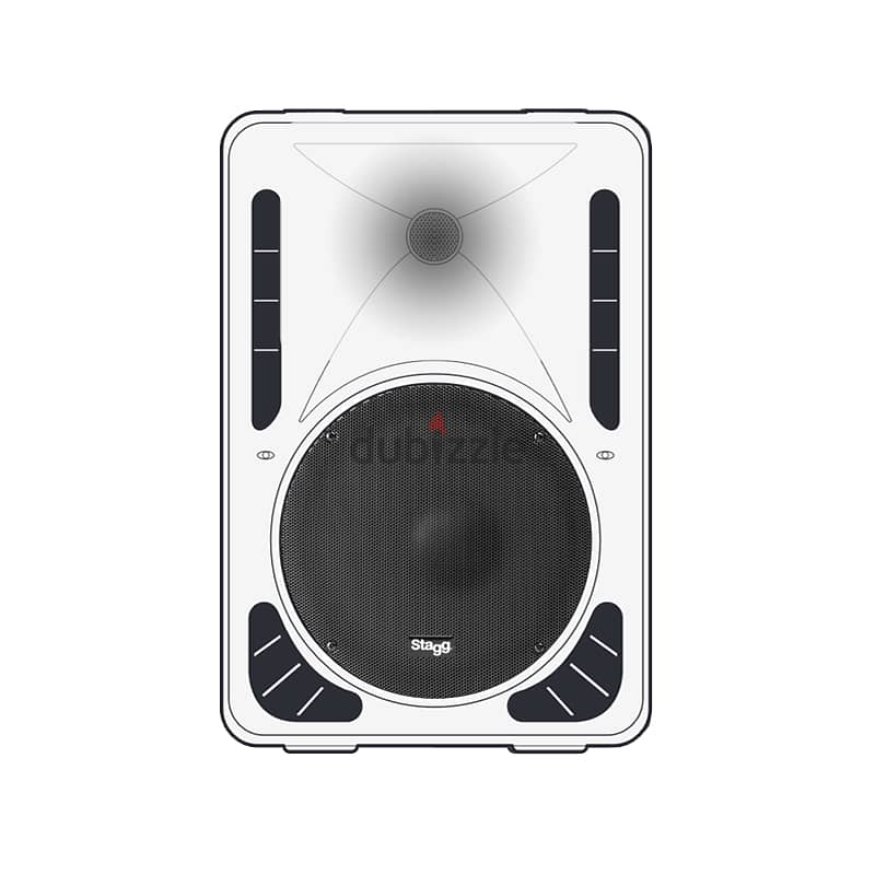 Stagg SMS10" 150 Watt White 0