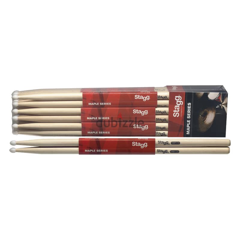 Stagg SM5AN Maple Sticks-Nylon Tip 0
