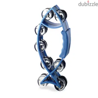 Stagg Fish Tambourine - Blue