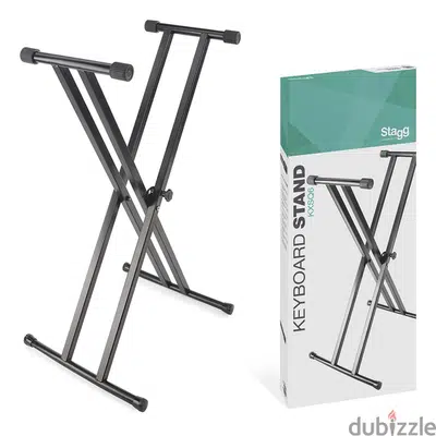 Double Braced X-Style Keyboard Stand - Welded