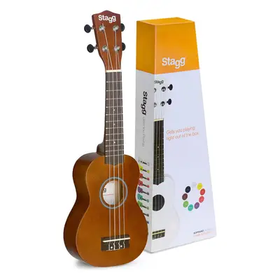 Stagg Soprano Ukulele with nylon gigbag-Nat