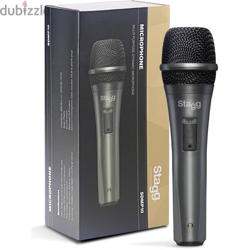 Stagg SDMP10 Multipurpose Dynamic Microphone 0