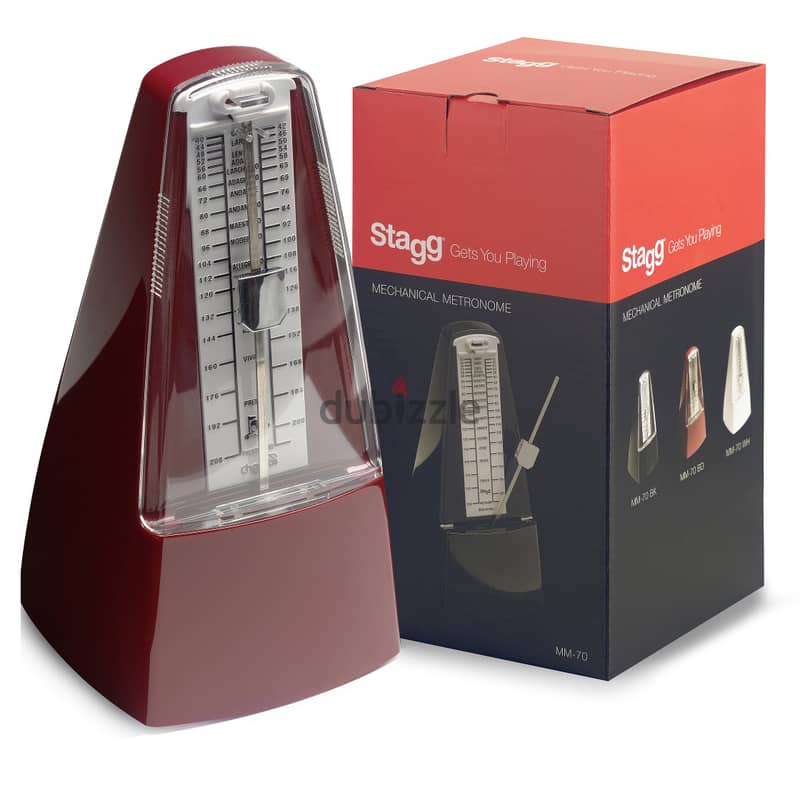 Stagg MM-70 Red Metronome 0
