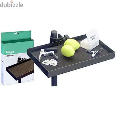 Stagg Accessory Tray with Clamp for Stand