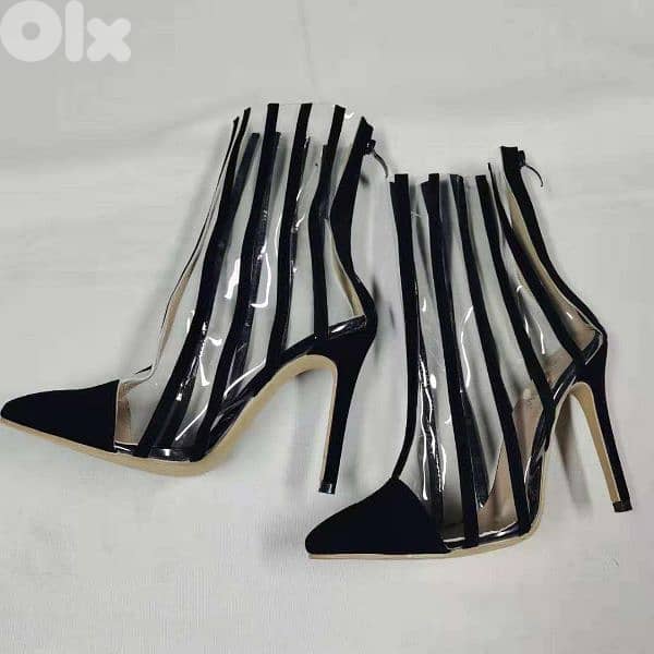 boots pvc made in italy size 38.39. 40 only 2