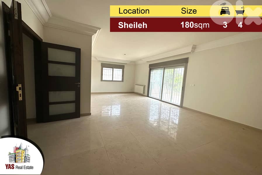 New Sheileh 180m2 | Open View | Super Upgraded | Luxurious | Catch | 0