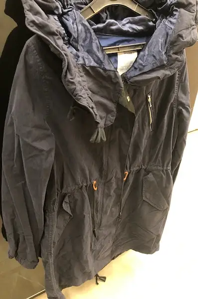 coats, bershka brand, medium large size