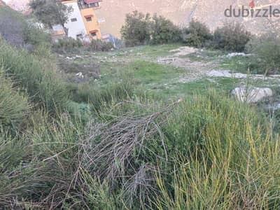 1700m2 Land + open view in Aanaya for sale ارض في عنايا للبيع
