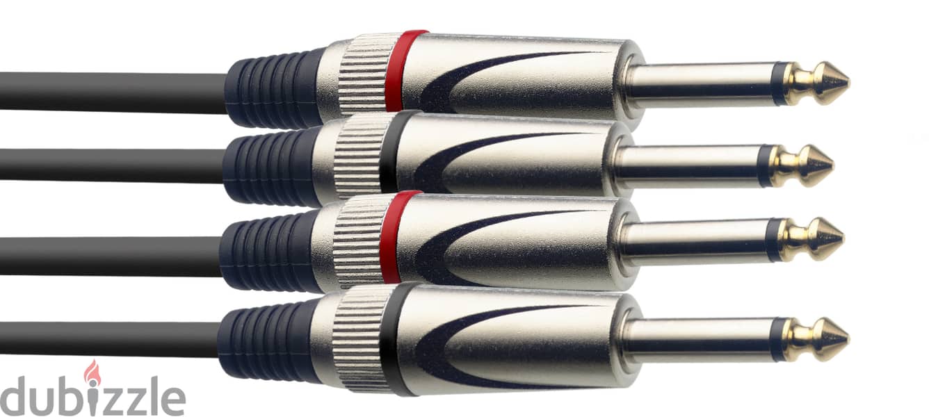 Stagg STC3P 3m Twin Cable 1