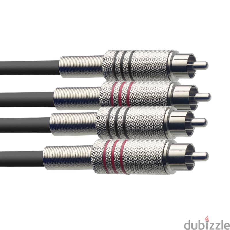 Stagg STC3CMXF 3m Twin Cable 1