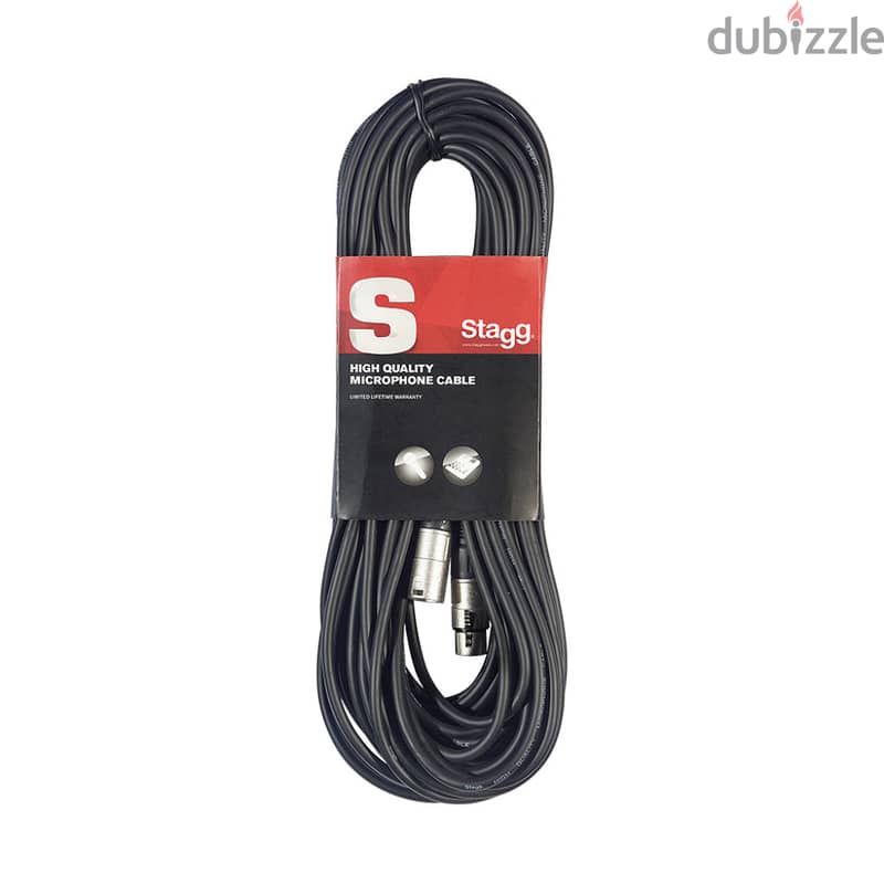 Stagg SMC10 10m Microphone Cable 0