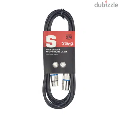 Stagg SMC3 BL 3M Microphone Cable