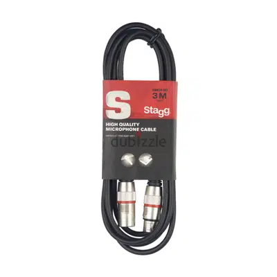 Stagg SMC1 RD 1m Microphone Cable