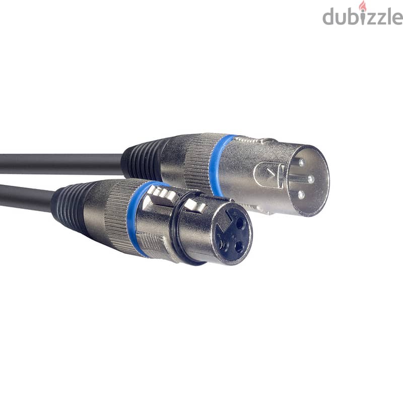 Stagg SMC1 BL 1m Microphone Cable 1