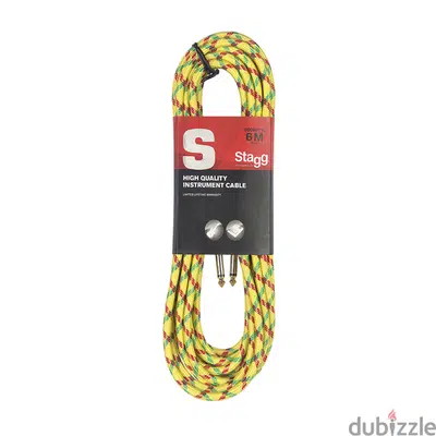 Stagg SGC6VT YL Vintage 6M Instrument Cable